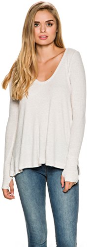 We The Free Womens Hi-Low Thermal Pullover Top